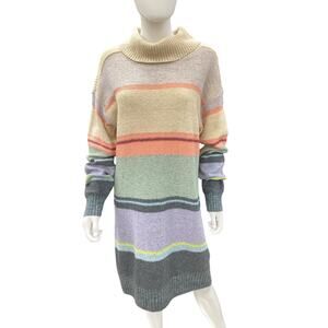 NWT Daily Practice Anthropologie Sweater Tunic Women’s SZ L Cutout Back